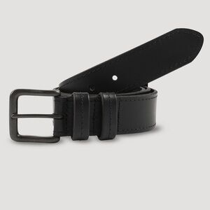 NWOT Men’s Wrangler, Pull-Up Stitch Belt In Black, Made in Guatemala